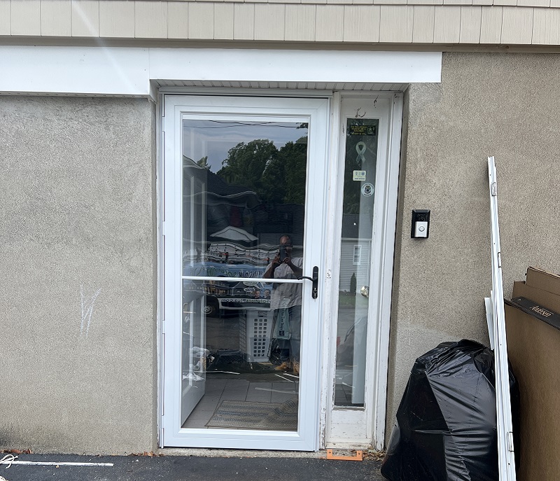 Andersen Storm Doors installation